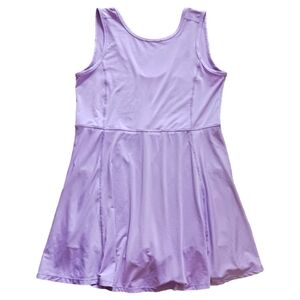 Size Large LPGA Womens Dress Skort Violet Sleeveless Golf Pickle Ball Tennis